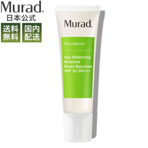 yzyMurad ~hz[h XyNg SPF30 +++ 50ml ~h Ki x[XCN ێ Age-Balancing Moisture Broad Spectrum SPF 30 | PA+++ f