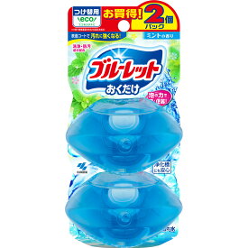 リニューアルしました！液体ブルーレットおくだけ つけ替用 ミントの香り【70mL×2個パック】【限定数量】【4987072090978】【4987072011775】【小林製薬/トイレ用/トイレ洗浄/便器汚れ/ベストセラー品/限定品/芳香剤/液体】【smtb-TD】【RCP】