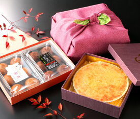 ★ 高級風呂敷付き★「選べる かりんとうまんじゅう 12個」と「スイートポテト」のセットランキング1位獲得コンビスイーツ ギフト 詰め合わせ 内祝い お礼 お祝い お返し 誕生日 お供え プレゼント