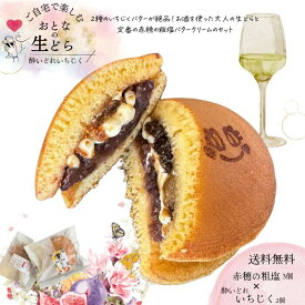 【TV紹介・アンミカ様ご絶賛】菓子大博覧会金賞受賞｜村井製菓の塩バターどら焼き｜北海道よつばバター×赤穂の粗塩×いちじく×あんこ｜5個入｜和洋スイーツ｜冷凍便・送料無料・ご自宅用｜昭和39年創業 イチジク　無花果