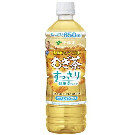 伊藤園 健康ミネラルむぎ茶 すっきり健康麦ブレンド650mlPET（24本入×1ケース）