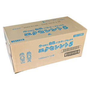   \tgT[u~bNX GNZg5 1000ml×12{ Ɩp 60% ACX~N \tgN[ 