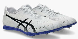 【送料無料】asics アシックス 陸上競技 陸上スパイク GUN LAP 3 ガンラップ3 1093A229 101(White/Cobalt Burst) UINISEX 男女兼用 800～3,000/3,000m障害 #新チーム #新人戦 #衣替え #秋冬物 #卒団 #引退 #記念品 #プレゼント