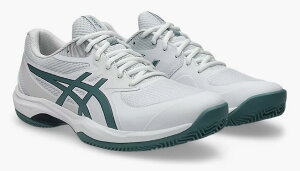 �y���������zasics �A�V�b�N�X �e�j�X�V���[�Y GAME FF CLAY/OC �Q�[�� FF �N���[/�I���j �I���j�E�N���[ 1041A490 105(White/Foggy Teal) #���� #�C���^�[�n�C #�V�`�[�� #�Ō�� #���c #���� #�L�O�i #�v���[