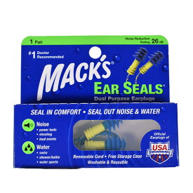 MACK'S マックス EAR SEALS イヤー シールズ 耳栓 サーフアクセサリー JX F12 ムラサキスポーツ