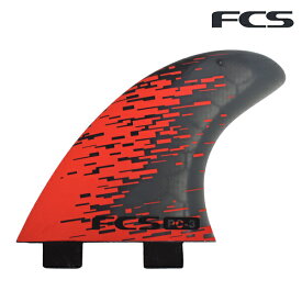 FCS エフシーエス PC-3 RED SMOKE TRI RETAIL FIN PC03-143-00-R サーフィン フィン ムラサキスポーツ