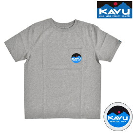 KAVU カブー マウンテンロゴ Tee 198204220 メンズ 半袖 Tシャツ HH F22