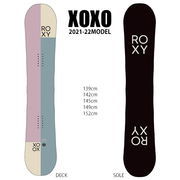 スノーボード 板 ROXY ロキシー XOXO 21-22モデル レディース ムラサキスポーツ II B8 | ムラサキスポーツ楽天市場店