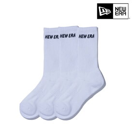 NEW ERA ニューエラ SOCKS CREW 3PAIRS 12674027 ソックス II ムラサキスポーツ E14