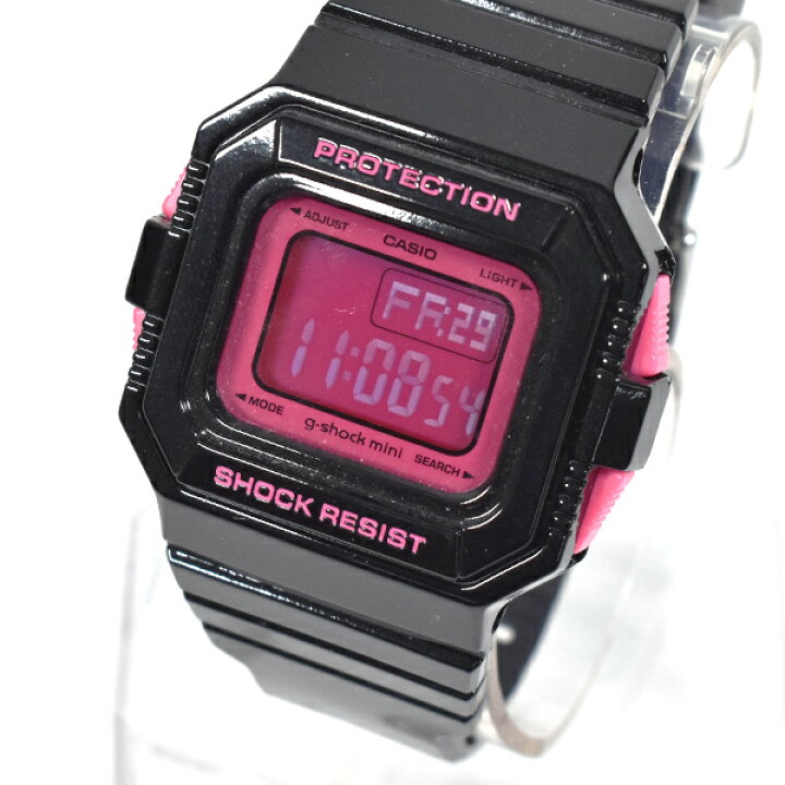 超美品 G Shock Mini Gmn 550 1bjr ピンク Fundacioncibei Org