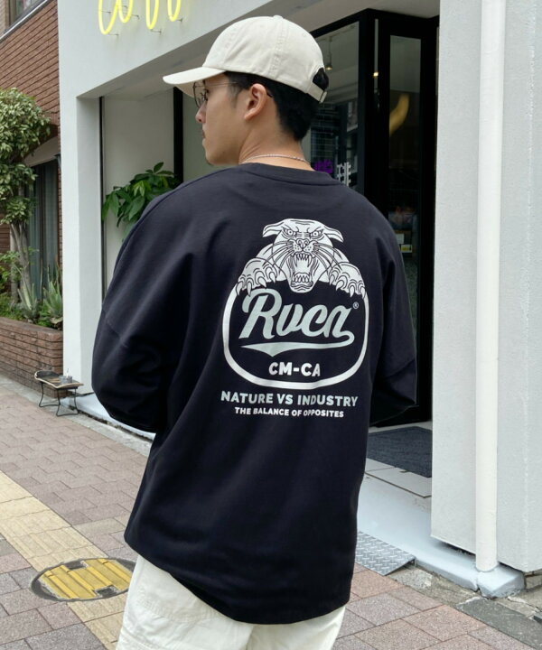 楽天市場】RVCA/ルーカ 長袖 Tシャツ ロンT クルーネック バック 
