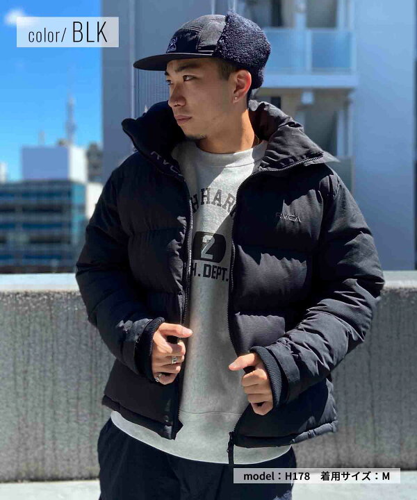 楽天市場】RVCA/ルーカ RVCA メンズ 中綿ジャケット 2WAY リフレクター  