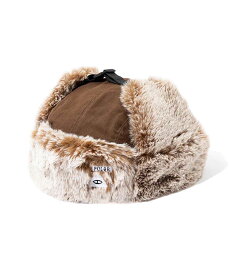 【クーポン配布中！6/5 23:59まで】POLER/ポーラー キャップ トラッパ MILITARY FUR VISOR CAP ミリタリーキャップ 233MCV0086-CHO