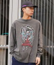 SANTACRUZ サンタクルーズ ロンT フロントプリント ヴィンテージライク 502241402 メンズ 長袖 Tシャツ ムラサキスポーツ限定