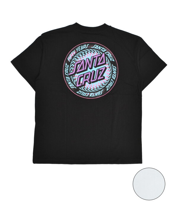 SANTA CRUZ サンタクルーズ INFINITE RINGED DOT S/S TEE 502231434 レディース 半袖 Tシャツ バックプリント KK1 C29 ムラサキスポーツ サンタクルーズ NHS スケボー ストリート 袖プリント ロゴ バックプリント
