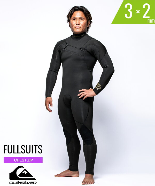 楽天市場】QUIKSILVER クイックシルバー CZ EDAY SS MW 3X2mm 