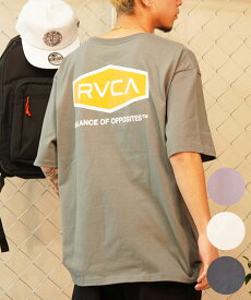 RVCA ルーカ HEX BOX TEE メンズ 半袖 Tシャツ バックプリント ロゴ オーバーサイズ BE041-225