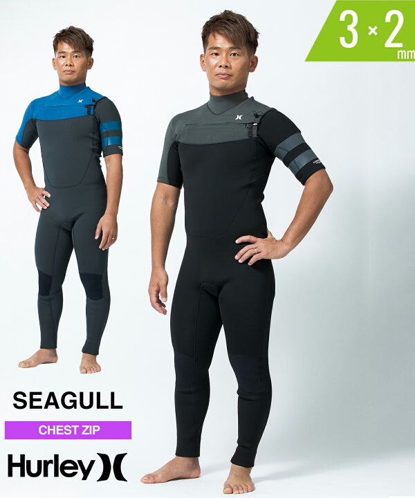 楽天市場】Hurley ハーレー CZ ADVANTAGE+ 3X2mm MZSGAD24 メンズ 