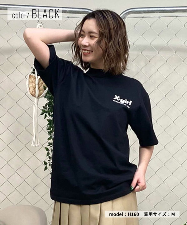 楽天市場】X-girl エックスガール CAMO TRIPLE LOGO S S TEE 