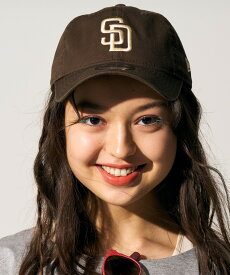 【クーポン配布中！6/5 23:59まで】NEW ERA ニューエラ 9TWENTY サンディエゴ・パドレス ウォルナット キャップ 帽子 14329630 ムラサキスポーツ限定