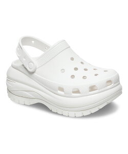 CROCS NbNX MEGA CRUSH CLOG K NbV NbO Y fB[X V[Y  T_ Xj[J[ Xg[g 207988-100 White