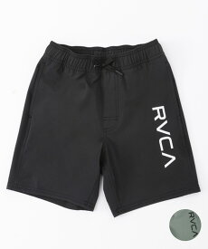 【クーポン配布中！6/5 23:59まで】RVCA ルーカ キッズ ショーツ 海パン 水着 ボードショーツ サーフトランクス ユーティリティ 水陸両用 親子コーデ BE045-526