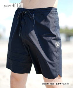 Hurley �n�[���[ �����Y �T�[�t�V���[�c �t�@���g�� �u���b�N�p�[�e�B�[ �{�[�h�V���[�c ���� 18�C���` MBS0010910