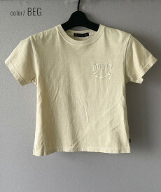 RUSTY ラスティー キッズ Tシャツ 半袖 バックロゴ ニコちゃんマーク シンプル 964500