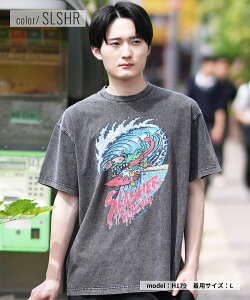 SANTACRUZ T^N[Y  TVc Y tgvg sOg Pigment Bleach S S Tee 502242405 TLX|[c