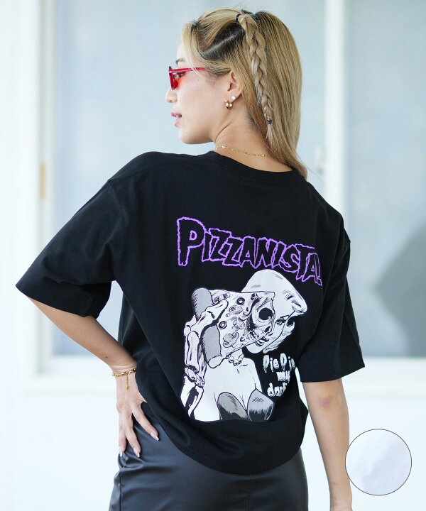 楽天市場】PIZZANISTA ピッザニスタ 半袖 Tシャツ レディース バック  