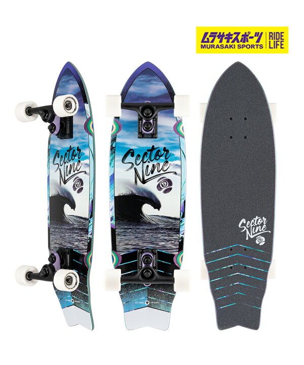 楽天市場】SECTOR 9 セクターナイン ロング スケートボード 