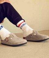 BIRKENSTOCK ビルケンシュトック サンダル メンズ Boston LEVE ボストン レギュラー幅 スエード 60461
