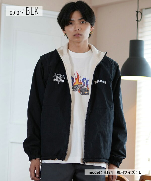 楽天市場】THRASHER スラッシャー アウター メンズ 4WAY ジャケット 