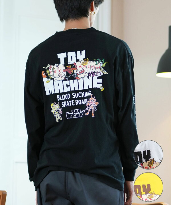 楽天市場】TOY MACHINE トイマシーン 長袖 Tシャツ メンズ ロンT 