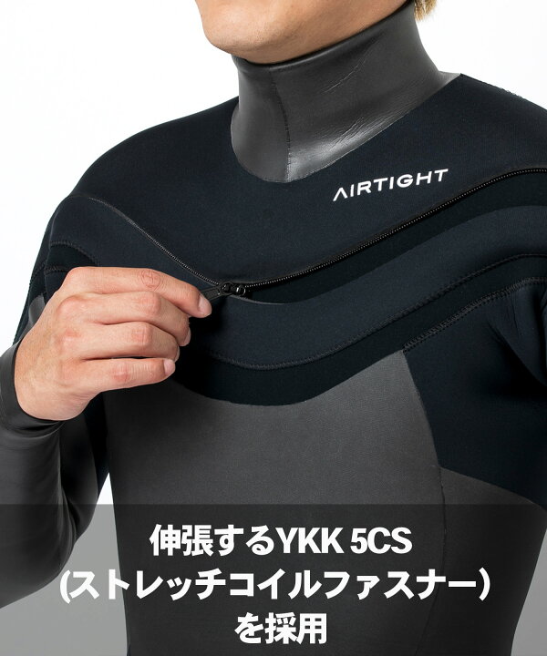楽天市場】AIRTIGHT エアータイト LCZ FUSION 3X3mm メンズ サーフィン 