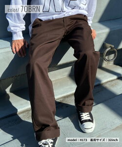 Dickies �f�B�b�L�[�Y �����O�p���c �`�m�p�� �����Y �X�P�[�g�p���c �X�g���[�g���C�h�p���c Original 874 ���[�N�p���c �����O�X32�C���` 14562800