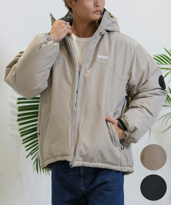 楽天市場】ELEMENT エレメント アウター 中綿 メンズ パフジャケット  