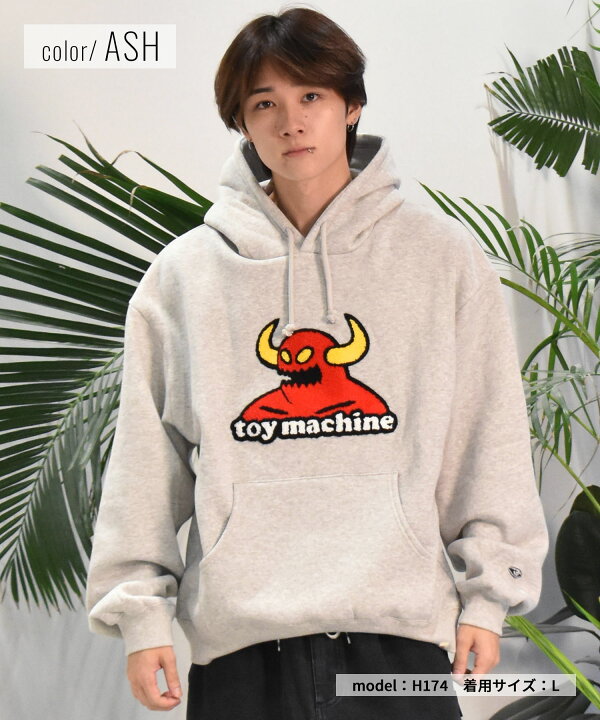 楽天市場】TOY MACHINE トイマシーン メンズ パーカー TOYMONSTER 