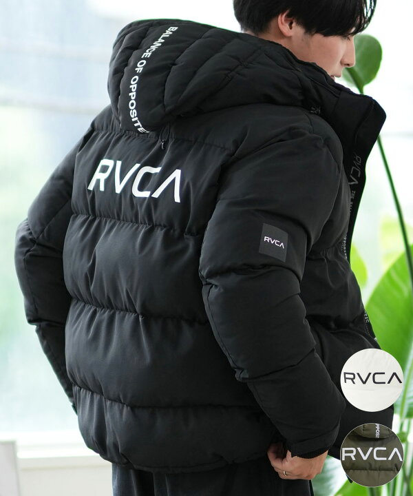 楽天市場】RVCA ルーカ アウター 中綿 メンズ ジャケット バックロゴ 