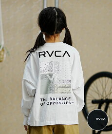 RVCA ルーカ キッズ ロングTシャツ ロンT バンダナ柄 130cm〜160cm BE045-058