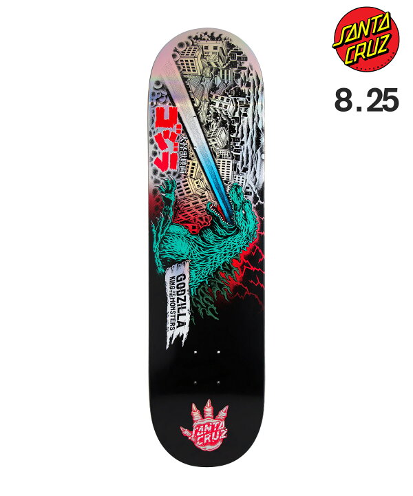 楽天市場】SANTA CRUZ×GOZILLA サンタクルーズ×ゴジラ スケートボード  