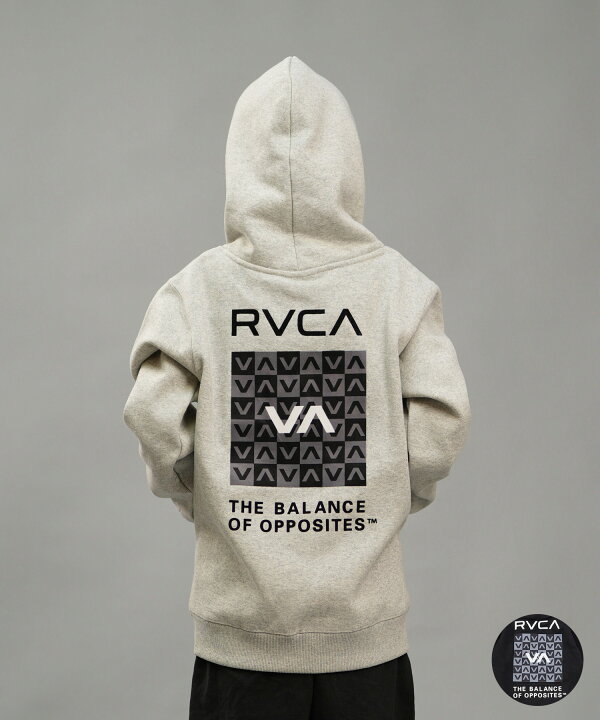 楽天市場】RVCA ルーカ パーカー キッズ プルオーバー スウェット 