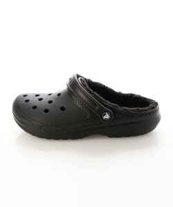 CROCS �N���b�N�X �T���_�� �����Y ���f�B�[�X �������� Classic Lined Clog �N���V�b�N ���C���h �N���b�O 203591-060