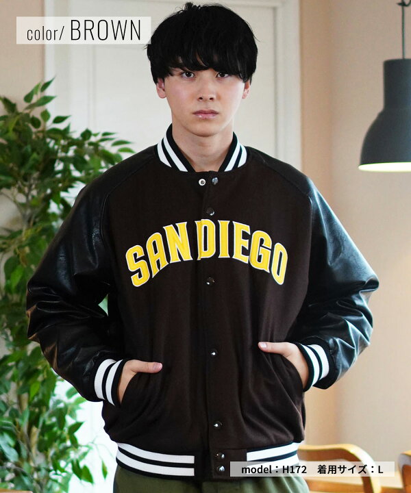 楽天市場】Fanatics ファナティクス アウター スタジャン メンズ MLB 