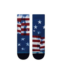 �_�G���g���[�Ń|�C���gP10�{�^ STANCE �X�^���X �\�b�N�X �C�� �L�b�Y ���[�J�b�g�� THE BANNER KIDS K556A21BAN#RED