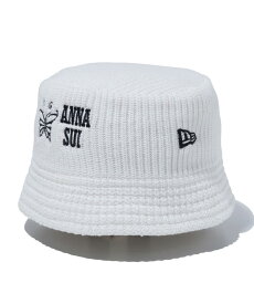 NEW ERA ニューエラ ニットバケット Knit Bucket ANNA SUI アナ スイ ホワイト バケットハット バケハ 帽子 14124294