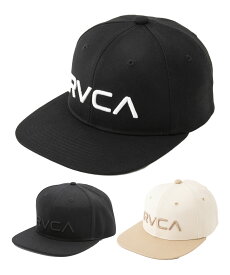 RVCA ルーカ WILL SNAPBACKII キャップ 帽子 フリーサイズ BE041-911