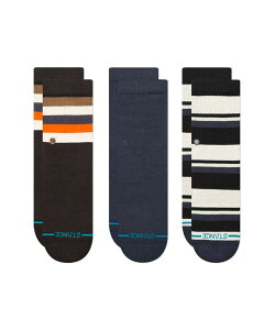 STANCE X^X \bNX C LbY 3Zbg MALIBOO KIDS 3P K556C24MAL#BLK