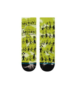 STANCE X^X \bNX C LbY O` R{ DOWN IN WHOVILE KIDS CREW K556D24DOW#GRN