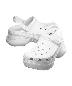 CROCS クロックス サンダル レディース 厚底 CLASSIC BAE CLOG クラシック ベイ クロッグ 206302-100